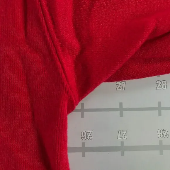 Vintage Lee Heavyweight Crewneck Sweatshirt Mens 3XL Red Cotton Blend USA - Picture 3 of 6